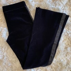 Theory Suede Black Pants